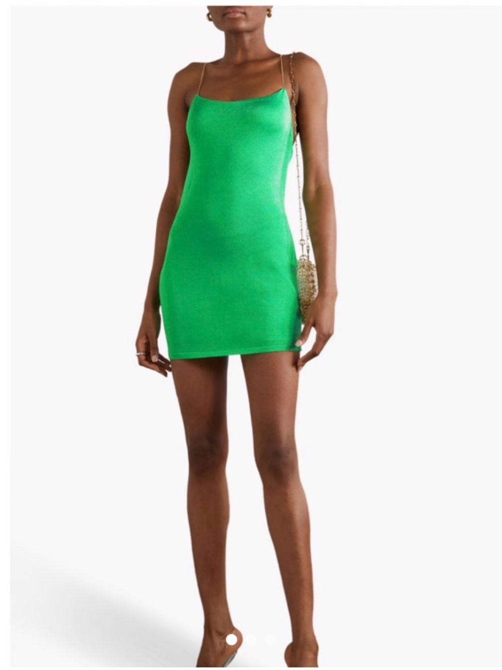 Gauge81 Green Mini Slip Dress